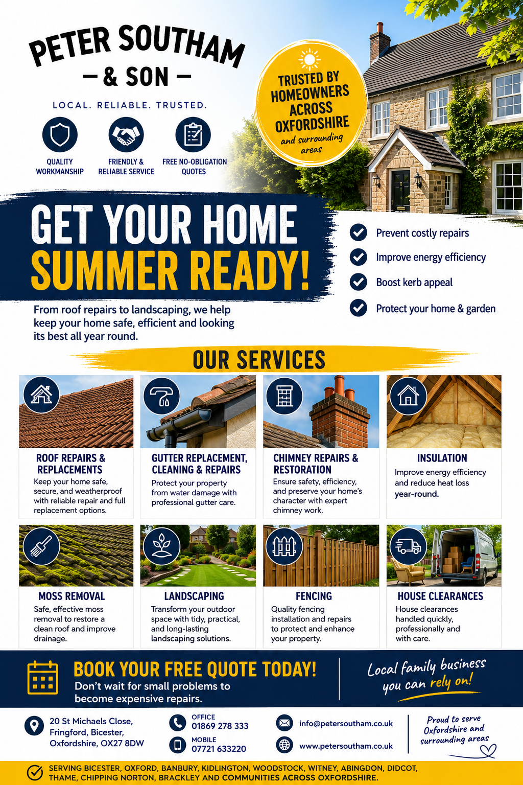 Get Your Home Summer Ready with Peter Southam & Son