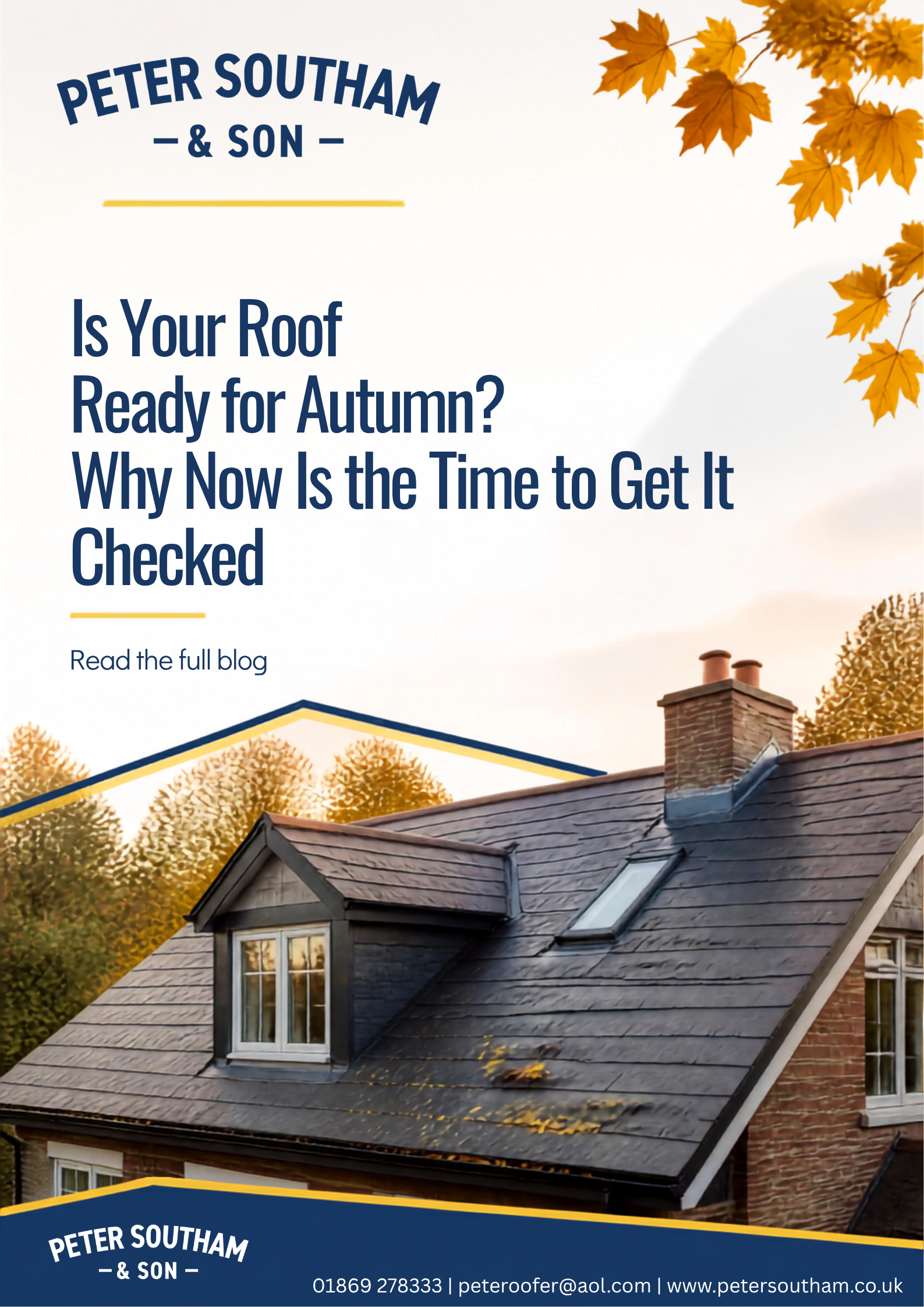Is Your Roof Ready for Autumn? Why Now Is the Time to Get It Checked